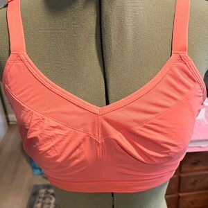 Cuddl Duds Coral Wireless Support Bra